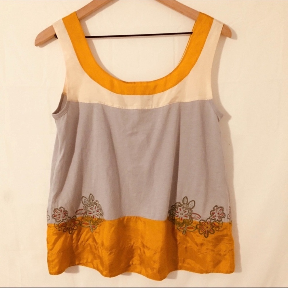Johnny Was | Top | Mix Media Top with Embroidery - Picture 2 of 8